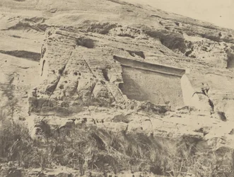 Stela a destra del tempio di Hathor a Ibsamboul